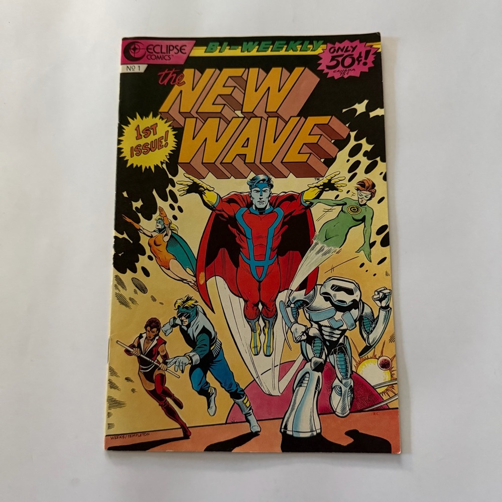 The New Wave #1 (June 1986, Eclipse) First Issue Near Mint